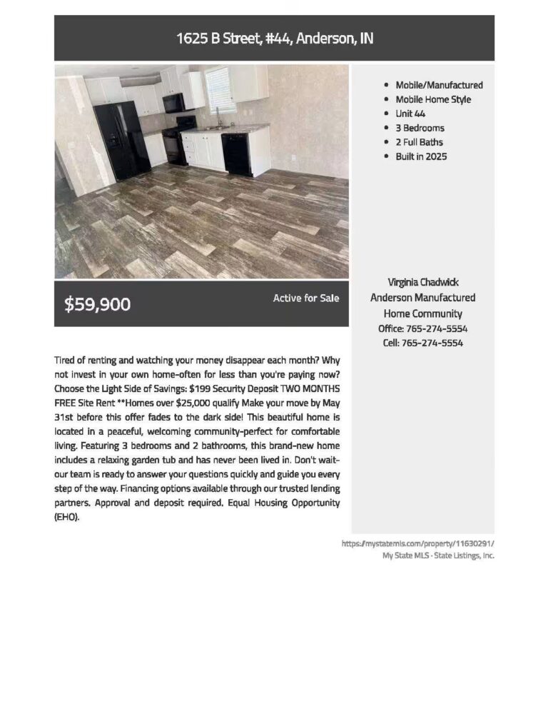 mobile, community, home, Mobile homes, Endeavor Communities