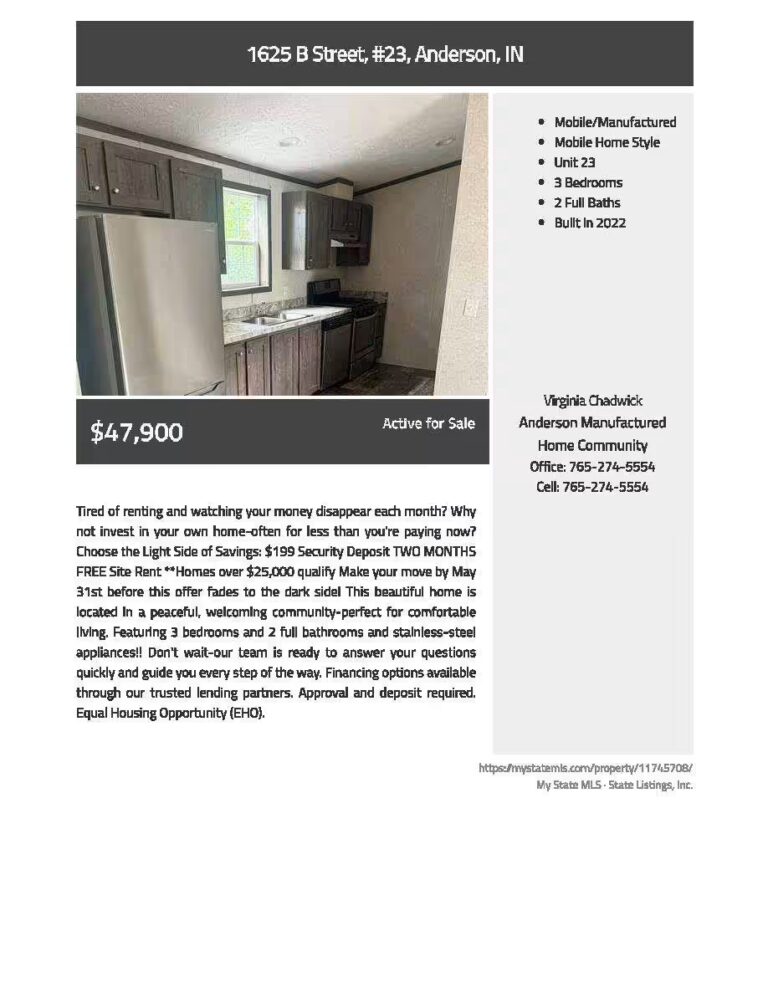 rent, sale, Endeavor Communities, mobile, manufactured homes